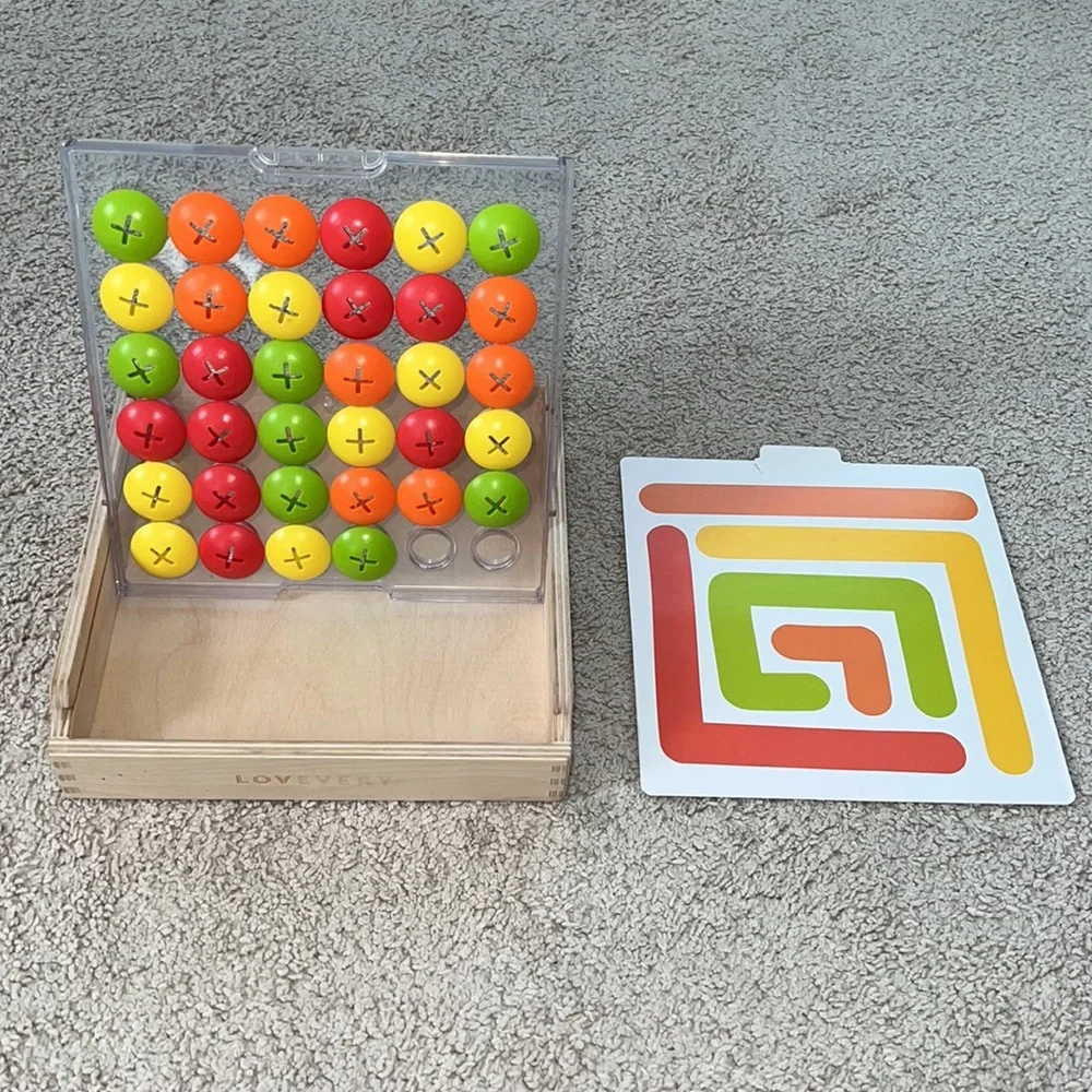 Lovevery Mosaic Button Board